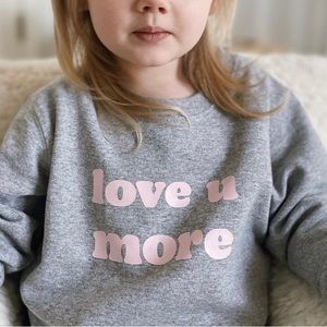 Toddler Valentine’s Day sweatshirt